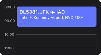Calendar integration preview
